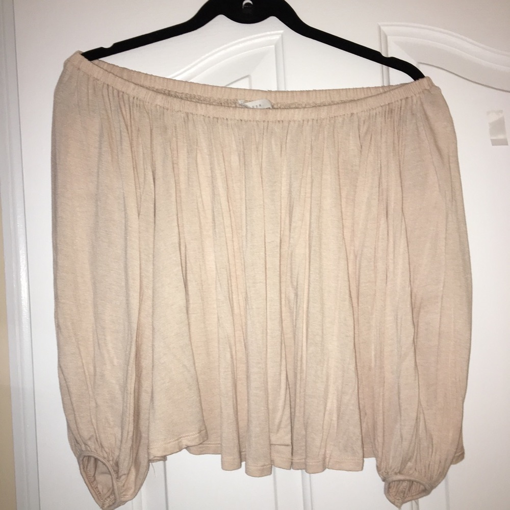Lush off the shoulder shirt